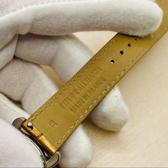 EUC Michele CSX 36mm Stainless Steel Chronograph Watch w/ Alligator Strap - Picture 16 of 16